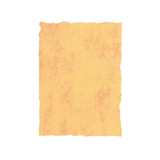 Papel Pergamino Din A4 200 Gr Color Marmol Amarillo Paquete De 25 Hojas