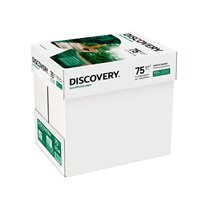Papel Fotocopiadora Discovery Fast Pack Din A4 75 Gramos Papel Multiuso Ink-Jet Y Laser Caja De 2500 Hojas