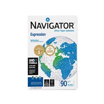 Papel Fotocopiadora Navigator Din A3 90 Gramos Papel Multiuso Ink-Jet Y Laser Paquete De 500 Hojas
