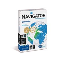 Papel Fotocopiadora Navigator Din A3 90 Gramos Papel Multiuso Ink-Jet Y Laser Paquete De 500 Hojas