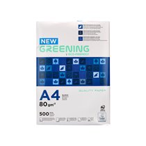 Papel Fotocopiadora Greening Din A4 80 Gramos Paquete De 500 Hojas