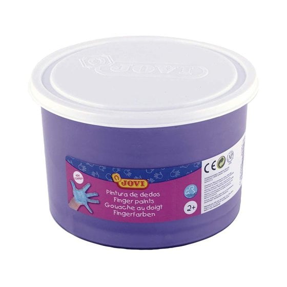 Pintura A Dedos Jovi 500 Cc Violeta