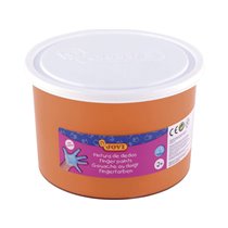 Pintura A Dedos Jovi 500 Cc Naranja