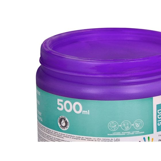 Pintura Dedos Liderpapel Violeta Tarrina De 50 Cc