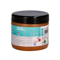 Pintura Dedos Liderpapel Marron Tarrina De 500 Cc