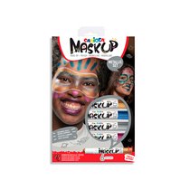 Barra De Maquillaje Carioca Mask Up Metallic Caja De 6 Colores Surtidos