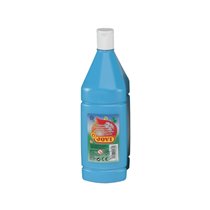 Tempera Liquida Jovi Escolar 1000 Ml Azul Cyan