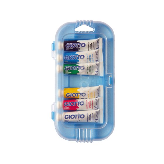 Tempera Giotto 7,5 Ml Estuche 6 Colores Surtidos