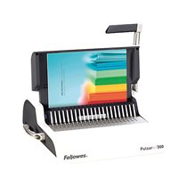 Encuadernadora Manual Para Canutillo Fellowes Pulsar+300 Perfora 20 Hojas Tamaño Din A4Encuaderna Hasta 300 Hojas