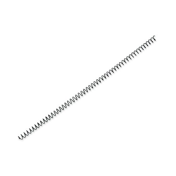 Espiral Metalico Yosan Negro Paso 64 5:1 14 Mm Calibre 1,00 Mm