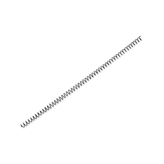 Espiral Metalico Yosan Negro Paso 64 5:1 8 Mm Calibre 1,00 Mm