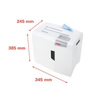 Destructora De Documentos Hsm Shredstar X5 Capacidad De Corte 5 H En Particulas Destruye Grapas Clips Cd Y Tarjetas