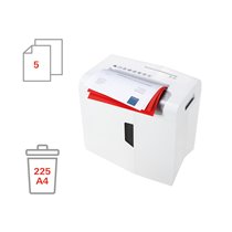 Destructora De Documentos Hsm Shredstar X5 Capacidad De Corte 5 H En Particulas Destruye Grapas Clips Cd Y Tarjetas