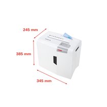 Destructora De Documentos Hsm Shredstar X8 Capacidad De Corte 8 H En Particulas Destruye Grapas Clips Cd Y Tarjetas