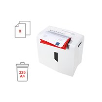 Destructora De Documentos Hsm Shredstar X8 Capacidad De Corte 8 H En Particulas Destruye Grapas Clips Cd Y Tarjetas