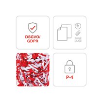 Destructora De Documentos Hsm Shredstar X8 Capacidad De Corte 8 H En Particulas Destruye Grapas Clips Cd Y Tarjetas
