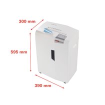 Destructora De Documentos Hsm Shredstar X15 Capacidad De Corte 15 H En Particulas Destruyegrapas Clips Cd Y Tarjetas