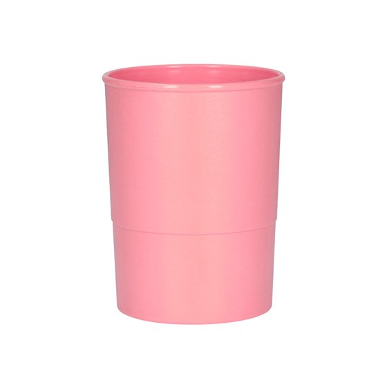 Cubilete Portalapices Q-Connect Rosa Pastel Opaco Plastico Diametro 75 Mm Alto 100 Mm