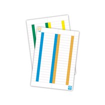 Tira De Papel Para Visores Pack De 250 Etiquetas