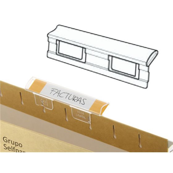 Tira De Papel Para Visores Pack De 250 Etiquetas