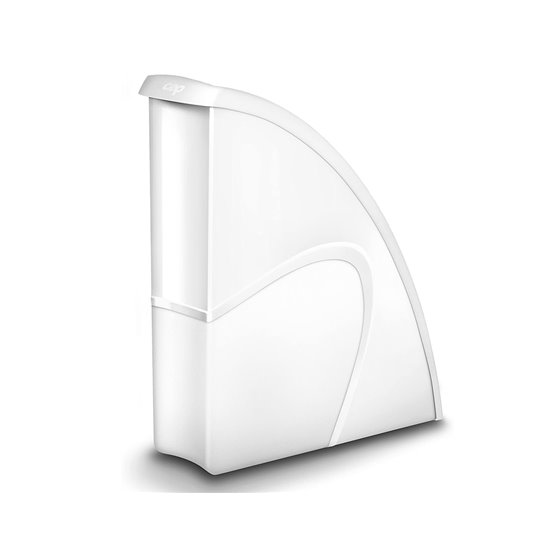 Revistero Cep Plastico Uso Vertical / Horizontal Blanco 85X270X310 Mm
