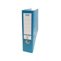 Archivador De Palanca Elba Carton Forrado Pvc Con Rado Top Folio Lomo 80 Mm Turquesa