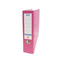 Archivador De Palanca Elba Carton Forrado Pvc Con Rado Top Folio Lomo 80 Mm Rosa