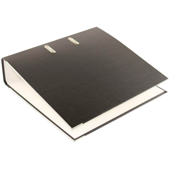 Archivador De Palanca Elba Top Carton Compacto Polipropileno Con Rado Din A4 Lomo De 80 Mm Negro