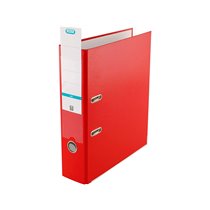 Archivador De Palanca Elba Top Carton Compacto Polipropileno Con Rado Din A4 Lomo De 80 Mm Rojo