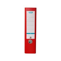 Archivador De Palanca Elba Top Carton Compacto Polipropileno Con Rado Din A4 Lomo De 80 Mm Rojo