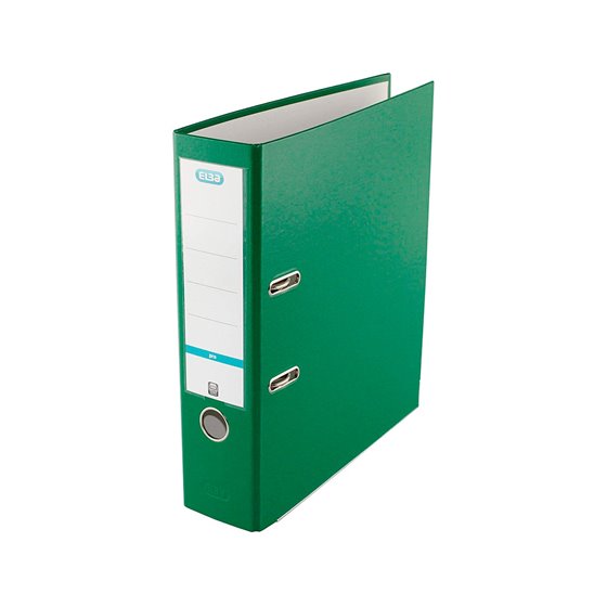 Archivador De Palanca Elba Top Carton Compacto Polipropileno Con Rado Din A4 Lomo De 80 Mm Verde