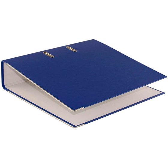 Archivador De Palanca Elba Top Carton Compacto Polipropileno Con Rado Din A4 Lomo De 80 Mm Azul