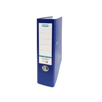 Archivador De Palanca Elba Carton Forrado Pvc Con Rado Top Folio Lomo 80 Mm Azul