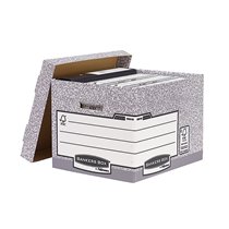 Cajon Fellowes Carton Reciclado Para Almacenamiento De Archivo Capacidad 4 Cajas De Archivo Tamaño Din A4