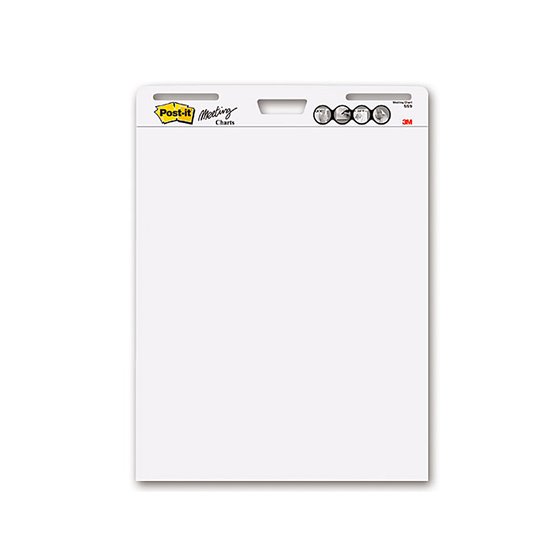 Bloc Congreso Post-It Liso 775X635 Mm 30 Hojas 80G/M2 Pack 2+1 Gratis