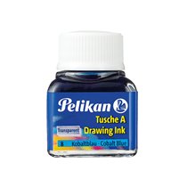 Tinta China Pelikan Azul Cobalto Bote De 10 Ml