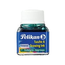 Tinta China Pelikan Verde Oscuro Bote De 10 Ml
