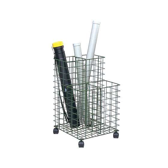 Carrito Portaplanos 209 Metalico Con Ruedas Color Negro 700X400X400 Mm