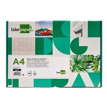 Papel Dibujo Liderpapel 210X297 Mm 130 Gr Sin Recuadro Din A4 Hoja