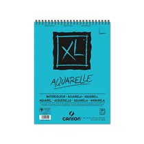 Bloc Dibujo Acuarela Canson Xl Aquarelle Grano Fino Din A3 Microperforado Espiral 29,7X42 Cm 30 Hojas 300 Gr