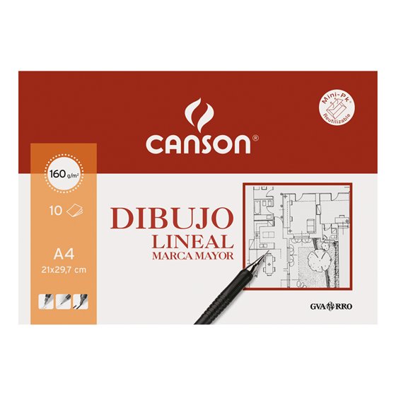 Papel Dibujo Marca Mayor 160Gr Din A4 Minipack De 10 Hojas