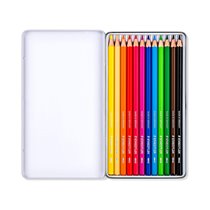 Lapices De Colores Staedtler Acuarelables Caja Metal De 12 Unidades Colores Surtidos