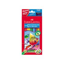 Lapices De Colores Faber Castell Acuarelables Caja De 12 Unidades Colores Surtidos