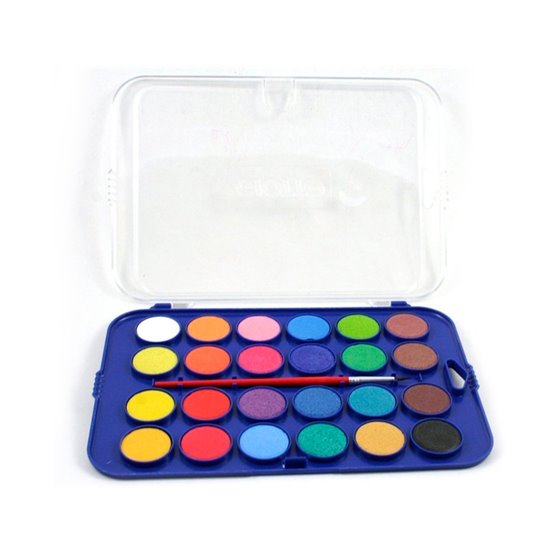 Acuarela Giotto 24 Colores Estuche De Plastico