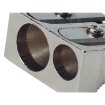 Sacapuntas Q-Connect Metalico 2 Usos Cuña