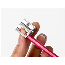 Sacapuntas Q-Connect Metalico 2 Usos Cuña