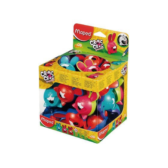 Sacapuntas Maped Plastico Croc Croc Inno 1 Uso