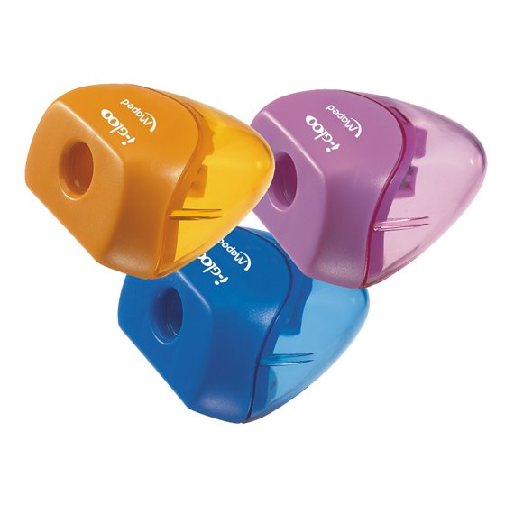 Sacapuntas Maped Plastico Ergonomico Iglu 1 Uso Colores Surtidos