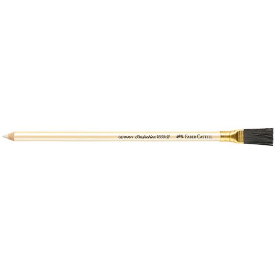 Lapiz Faber Castell Mina De Goma Con Escobilla Unidad