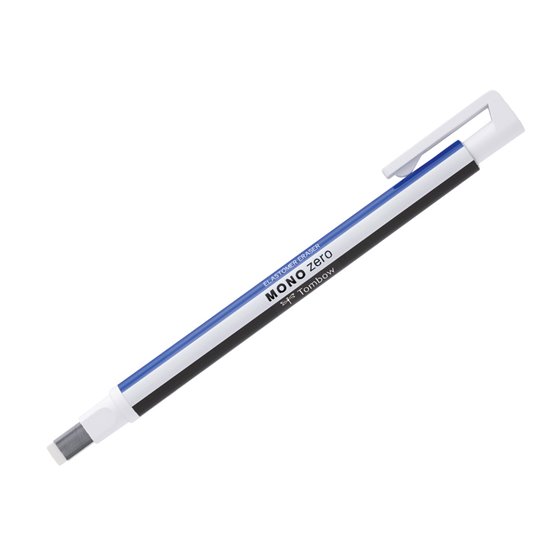Portagomas Tombow Con Clip Mono Zero Punta Rectangular 2,5X5 Mm